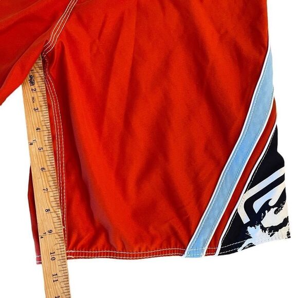 Billabong Mens Boardshorts Andy Irons World Champ Quick Dry Red Size 36 - Picture 6 of 7